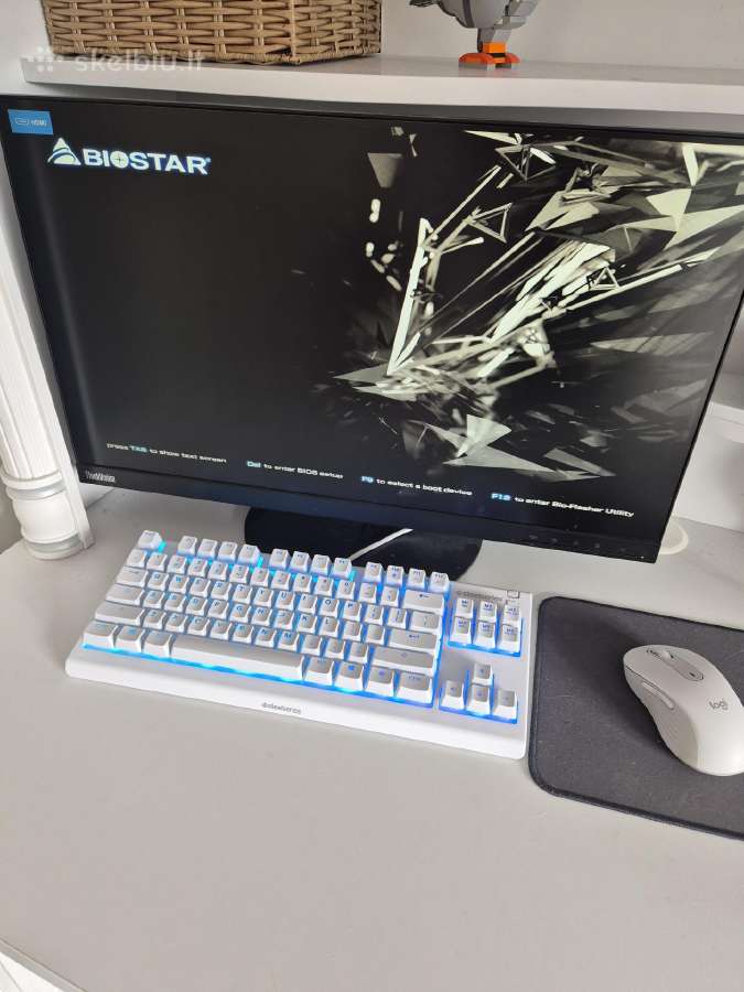 Žaidimų kompiuteris Rtx 3050, i5-12400f, 16gb RAM,