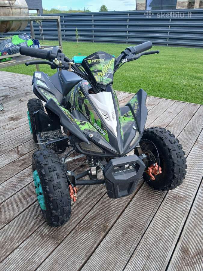 Vaikiškas keturatis 800w