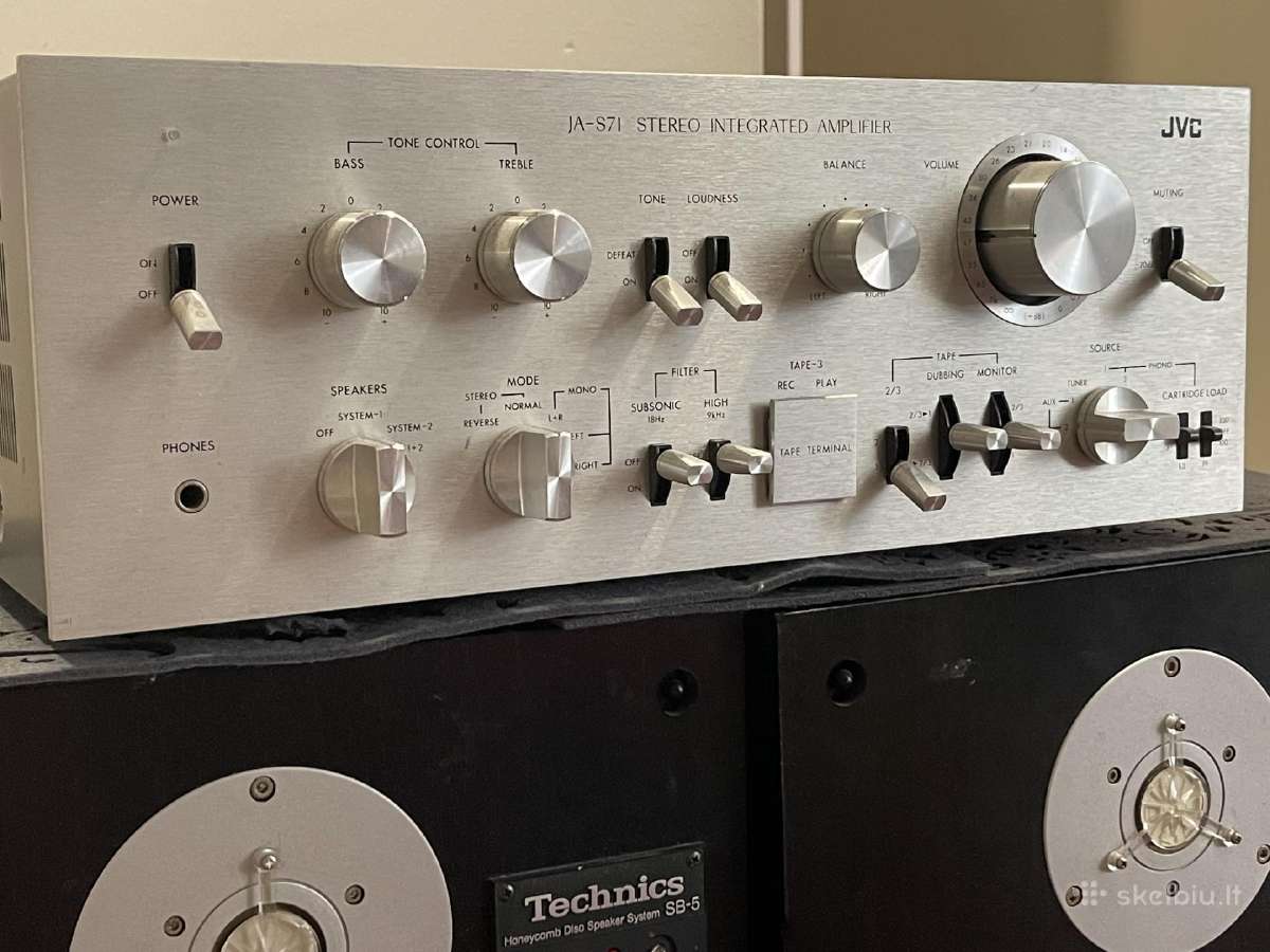 Technics SB-5 (1980) JVC Ja-s71 (1976) - nuotraukos Nr. 2