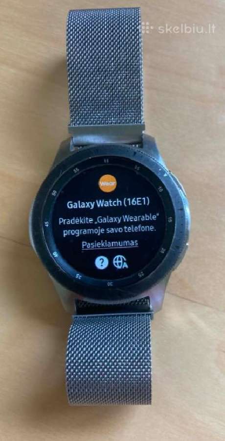 Samsung Galaxy Watch – klasikinis dizainas