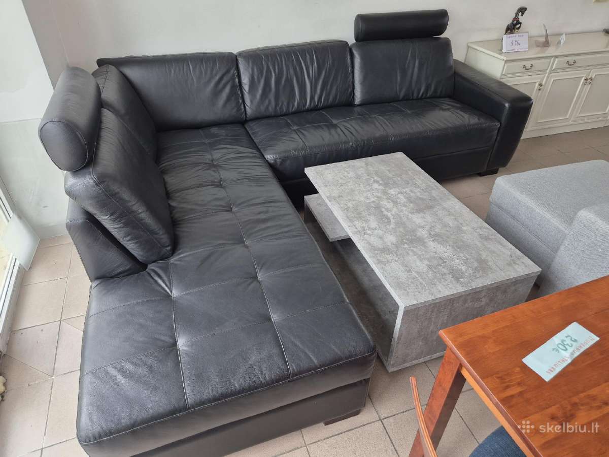 Puikus ,pilnai natūralios odos,modernus kampas. - nuotraukos Nr. 10