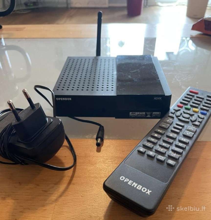 Openbox As4k palydovinis/iptv priedėlis android