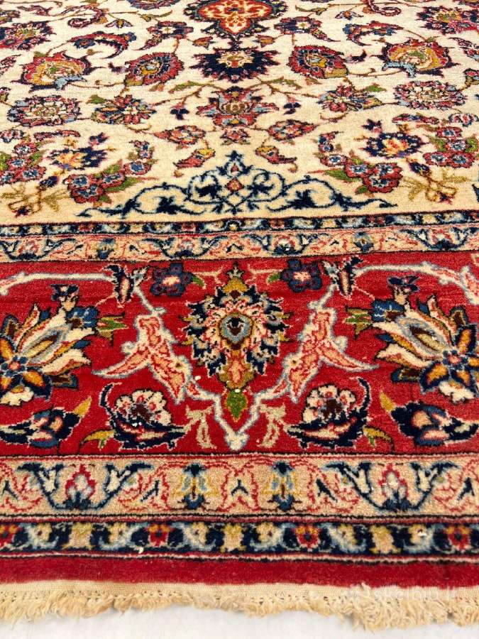 Vilnonis rankų darbo kilimas "Isfahan" - nuotraukos Nr. 9