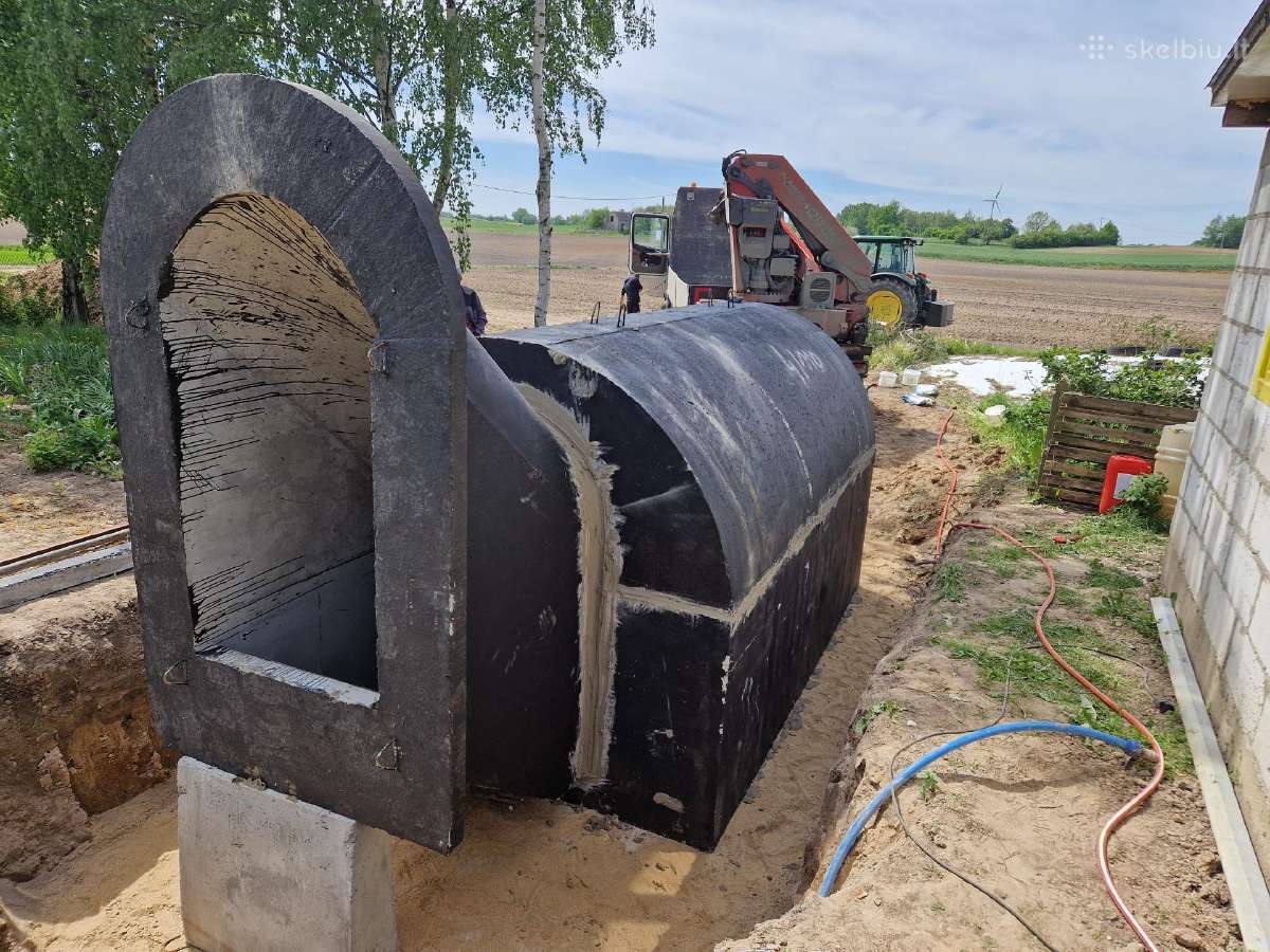 Betoniniai rūsiai Septikai Vandens talpyklos - nuotraukos Nr. 4