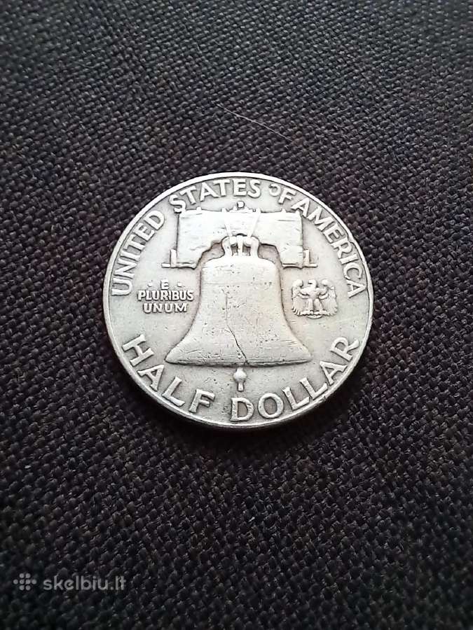 Half dollar 1953 m. - nuotraukos Nr. 2