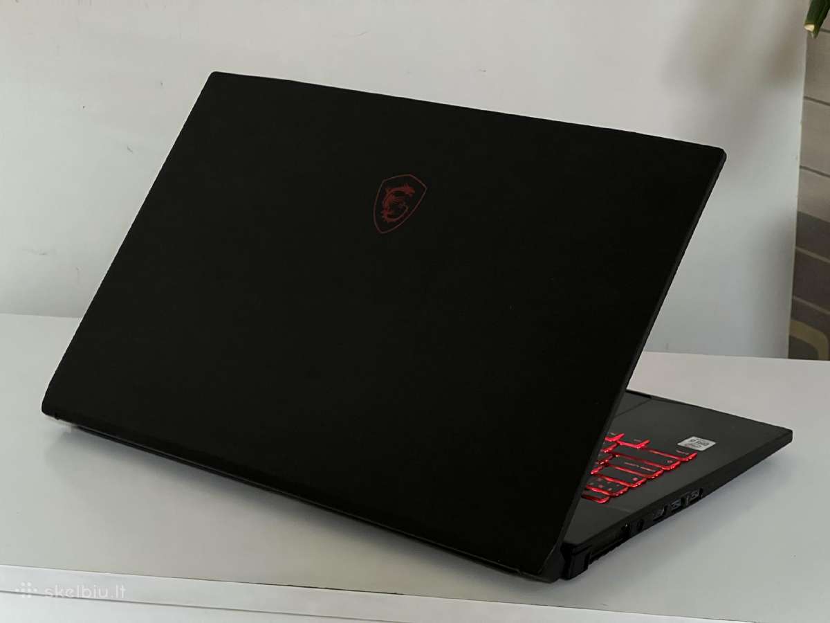 Parduodamas Msi Gf75 Thin su Gtx 1660ti, 144hz. - nuotraukos Nr. 6