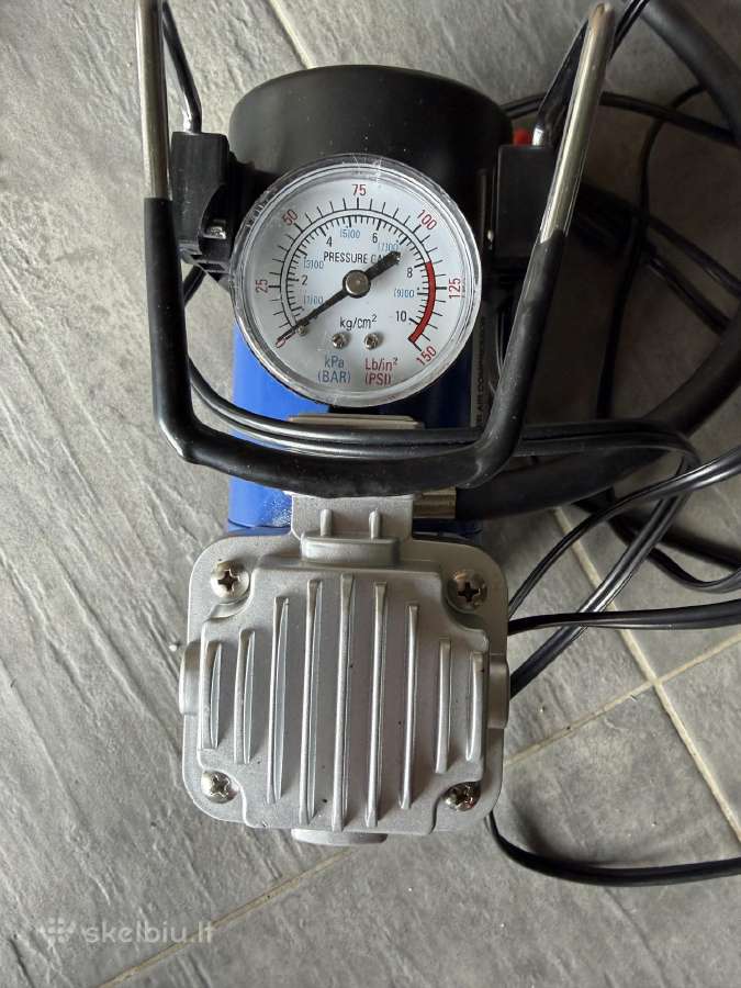 Auto/moto/dviracio Oro kompresorius 12v 30 L/min