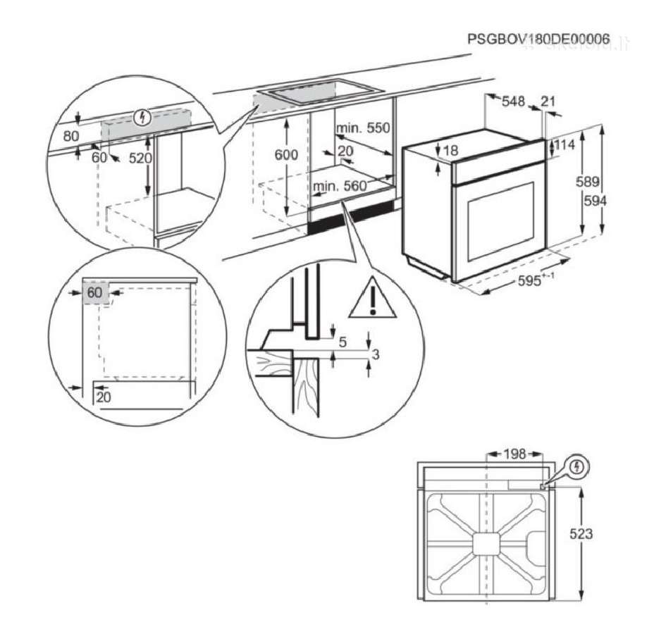Electrolux Kocbp39wx garinė orkaitė pirolize WiFi - nuotraukos Nr. 13