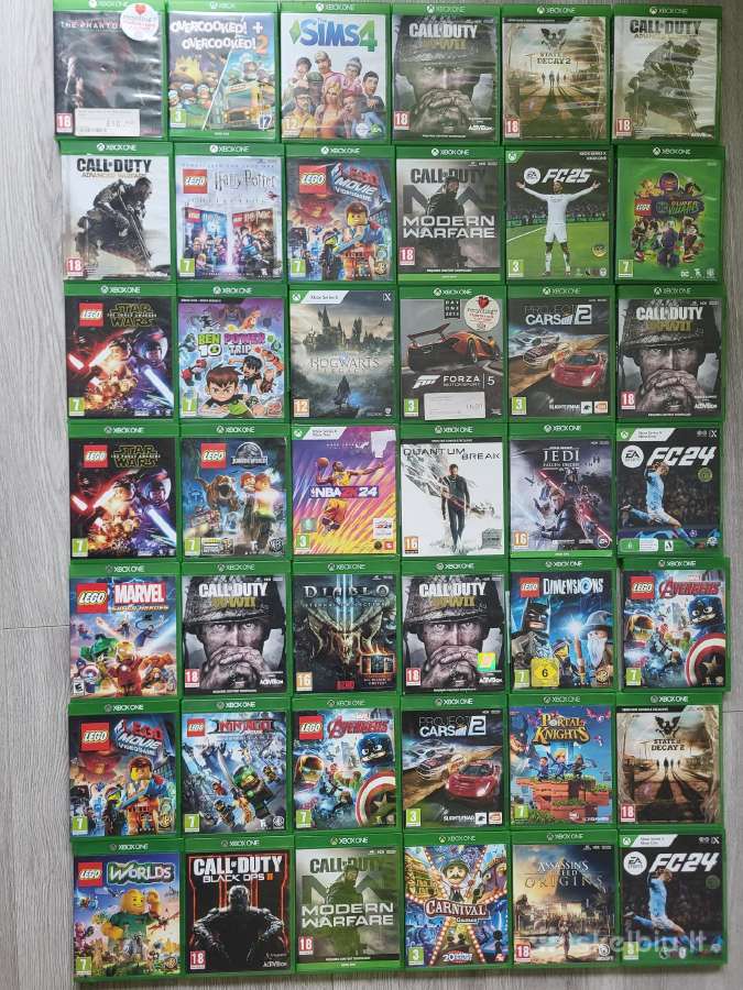 Xbox one zaidimai!