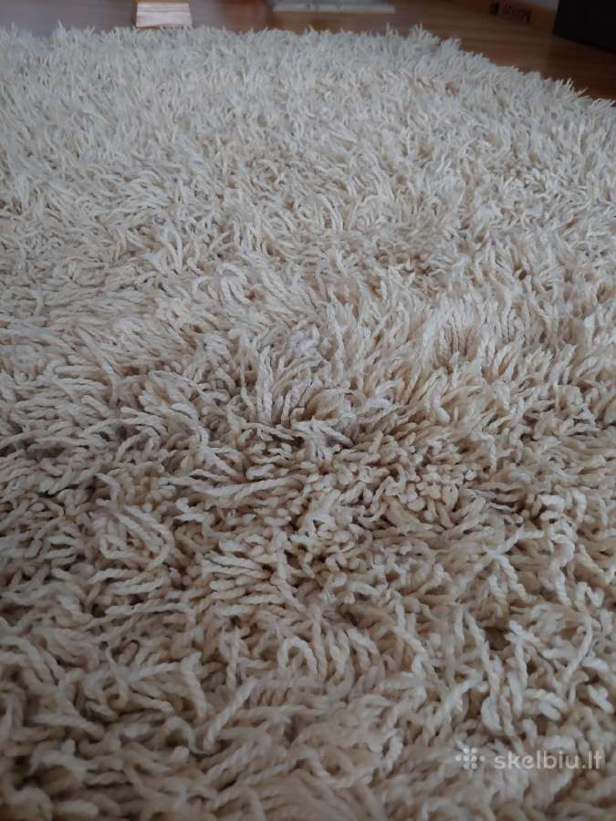 Vilnonis Turkiškas kilimas, originalus,ranku darbo - nuotraukos Nr. 4