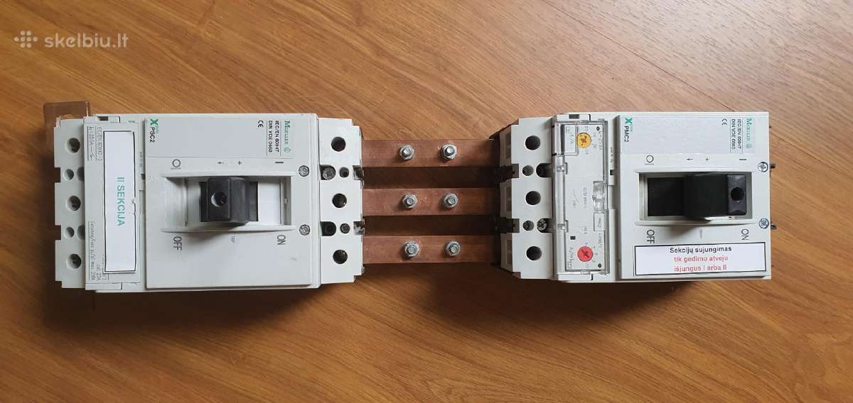250 A Automatas ir kirtiklis