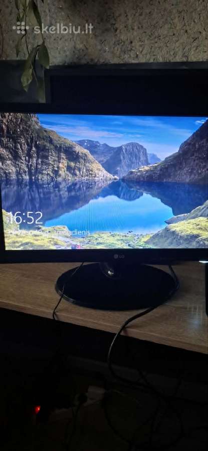 Parduodu naudotą 18.5" monitorius LG 19m38a-b