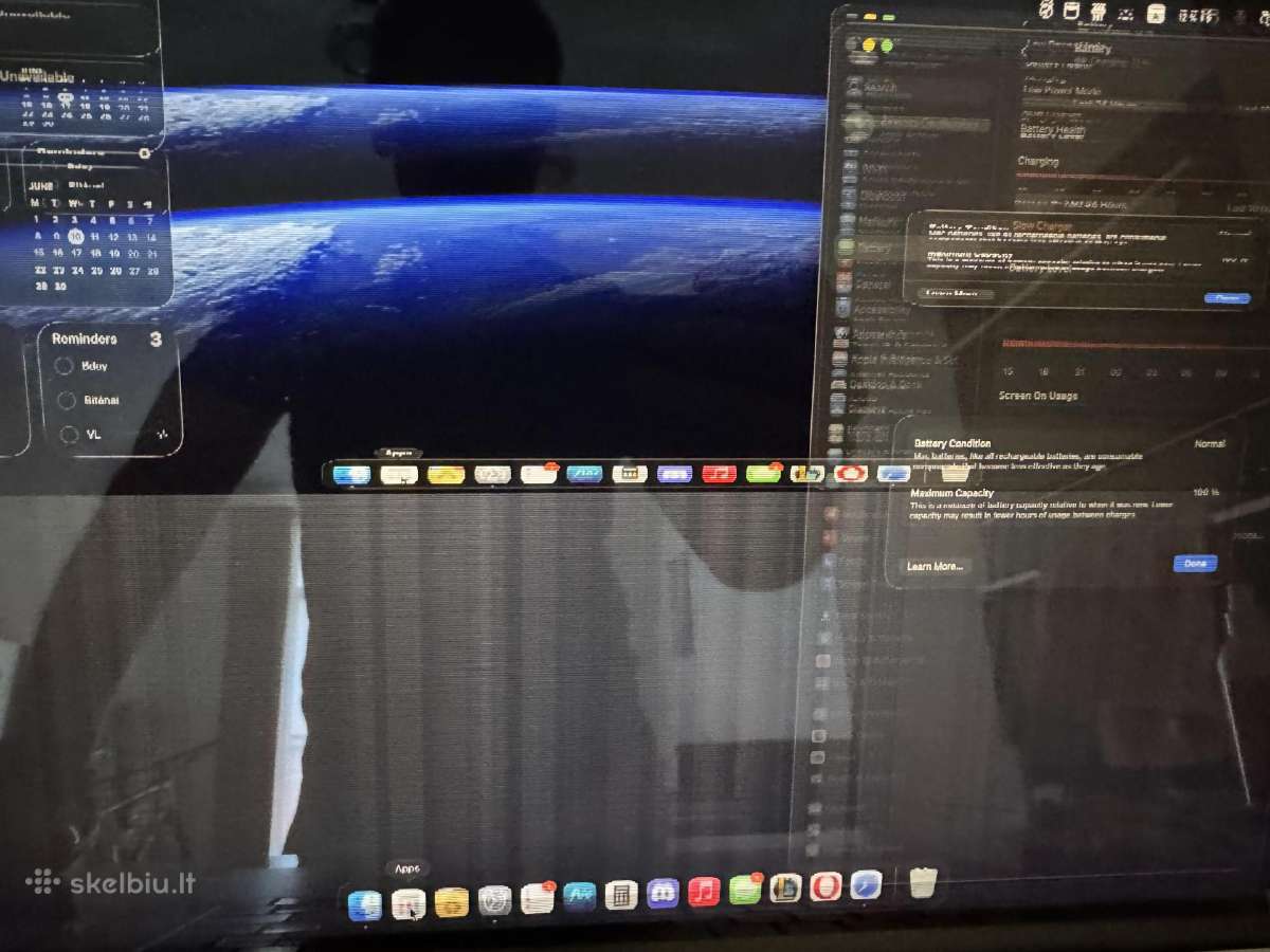 MacBook Air 15" M2, 8gb RAM, 256gb SSD, Space Gray - nuotraukos Nr. 5