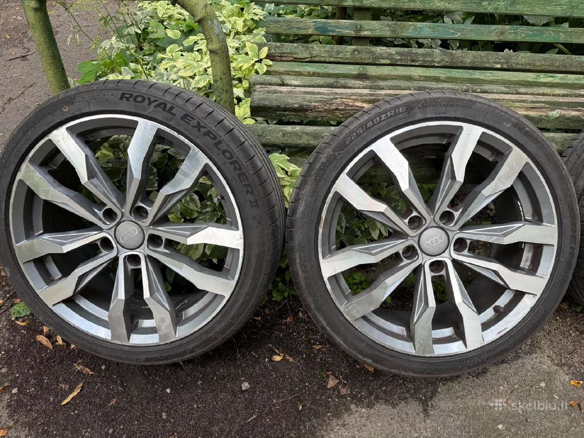 R18 225/40 Ratlankiai su apynaujėm M+s - nuotraukos Nr. 3