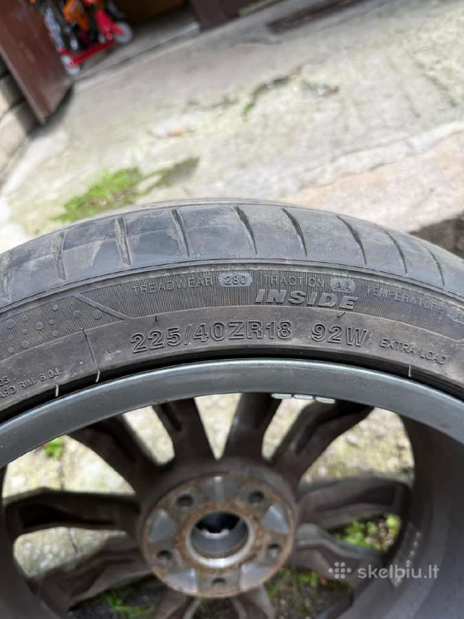 R18 225/40 Ratlankiai su apynaujėm M+s - nuotraukos Nr. 7