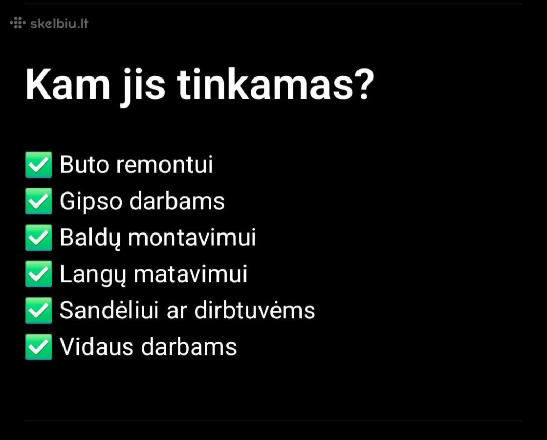 Matavimo lazeris