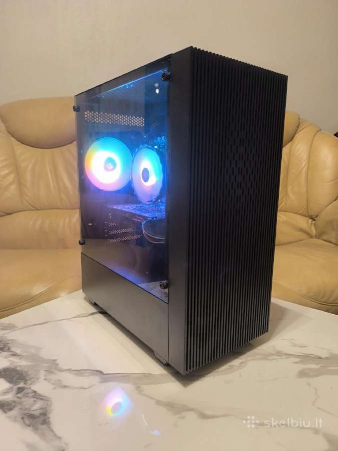 Pc žaidimams, su Intel I5, rx580, 16 GB RAM, SSD