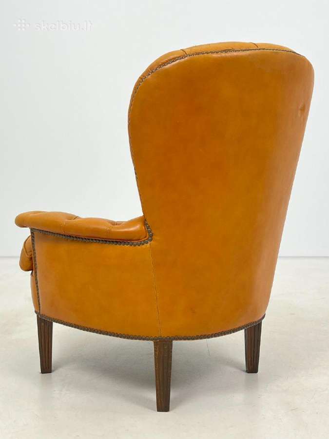 Odinis chesterfield stiliaus fotelis - nuotraukos Nr. 10