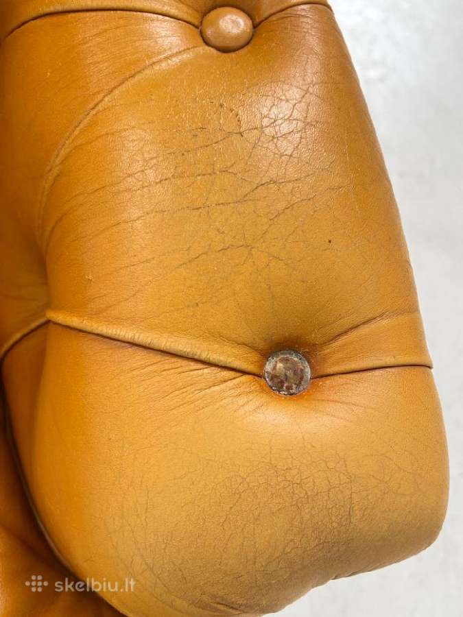 Odinis chesterfield stiliaus fotelis - nuotraukos Nr. 15