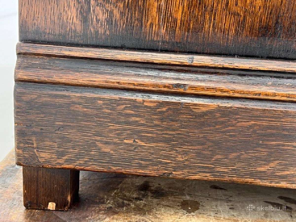 Ąžuolinė dviejų durų rūbų spinta - nuotraukos Nr. 18