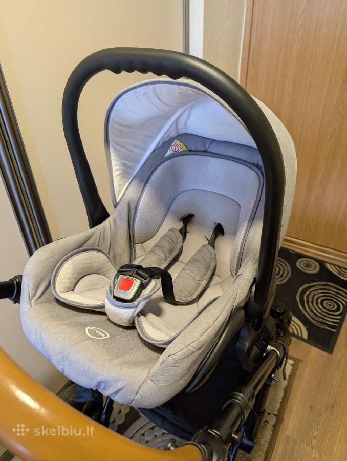 Mili Way 3in1 vežimėlio komplektas su Carlo Isofix - nuotraukos Nr. 14