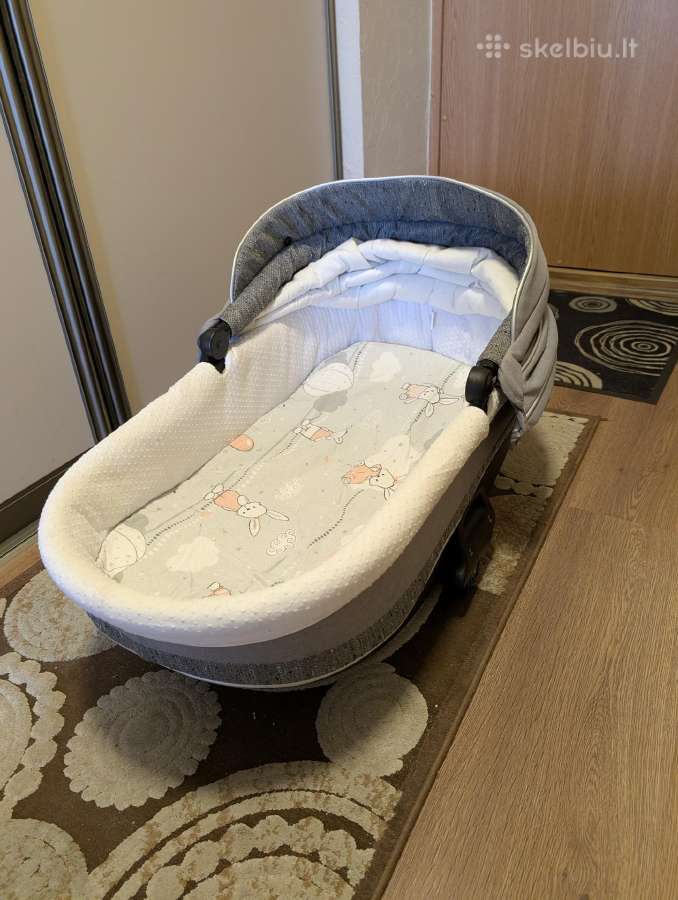 Mili Way 3in1 vežimėlio komplektas su Carlo Isofix - nuotraukos Nr. 10