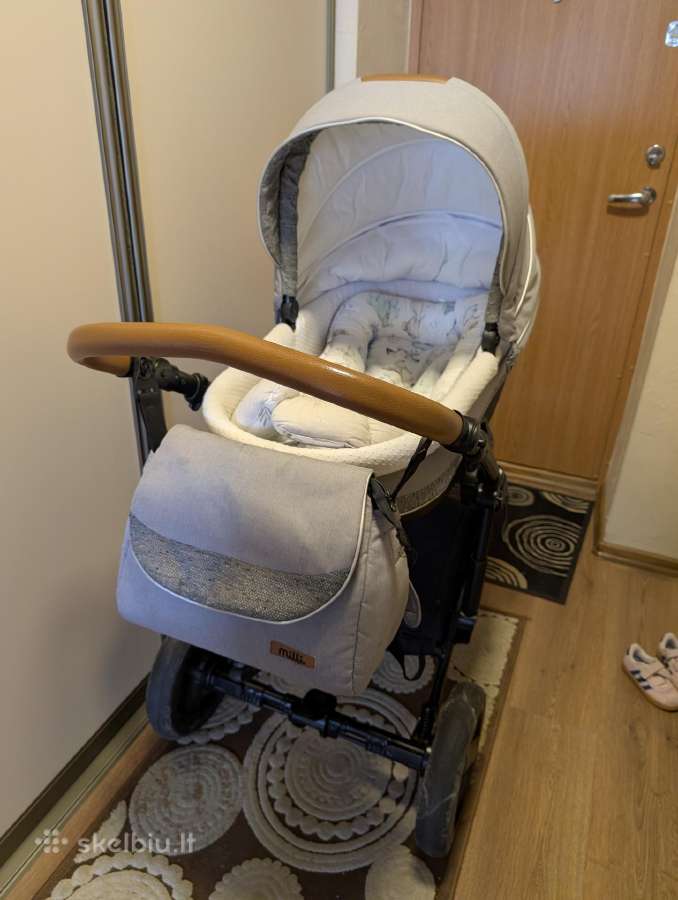 Mili Way 3in1 vežimėlio komplektas su Carlo Isofix - nuotraukos Nr. 3