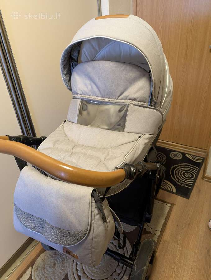 Mili Way 3in1 vežimėlio komplektas su Carlo Isofix - nuotraukos Nr. 12