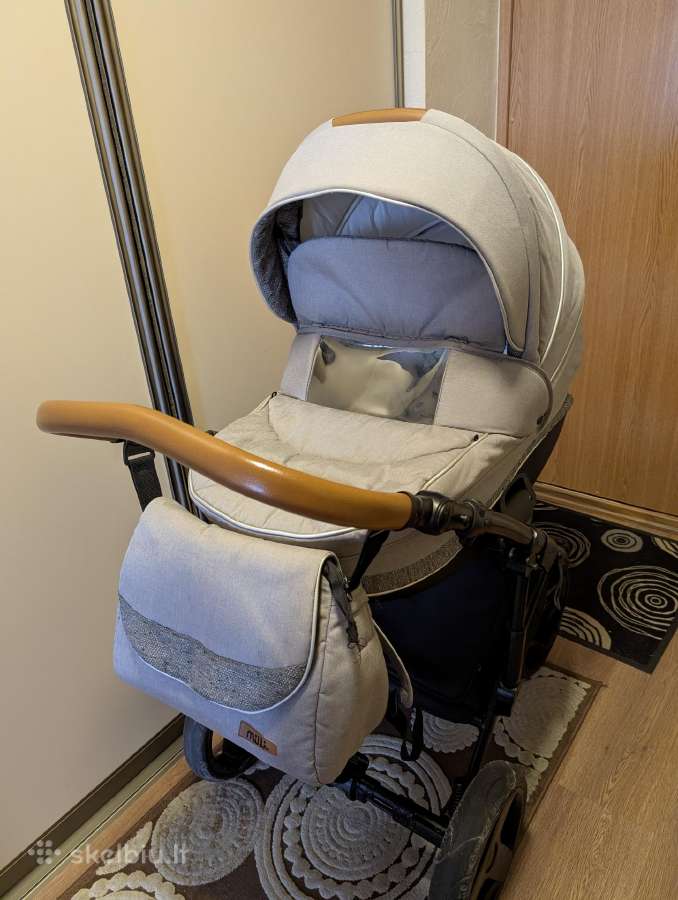 Mili Way 3in1 vežimėlio komplektas su Carlo Isofix - nuotraukos Nr. 13