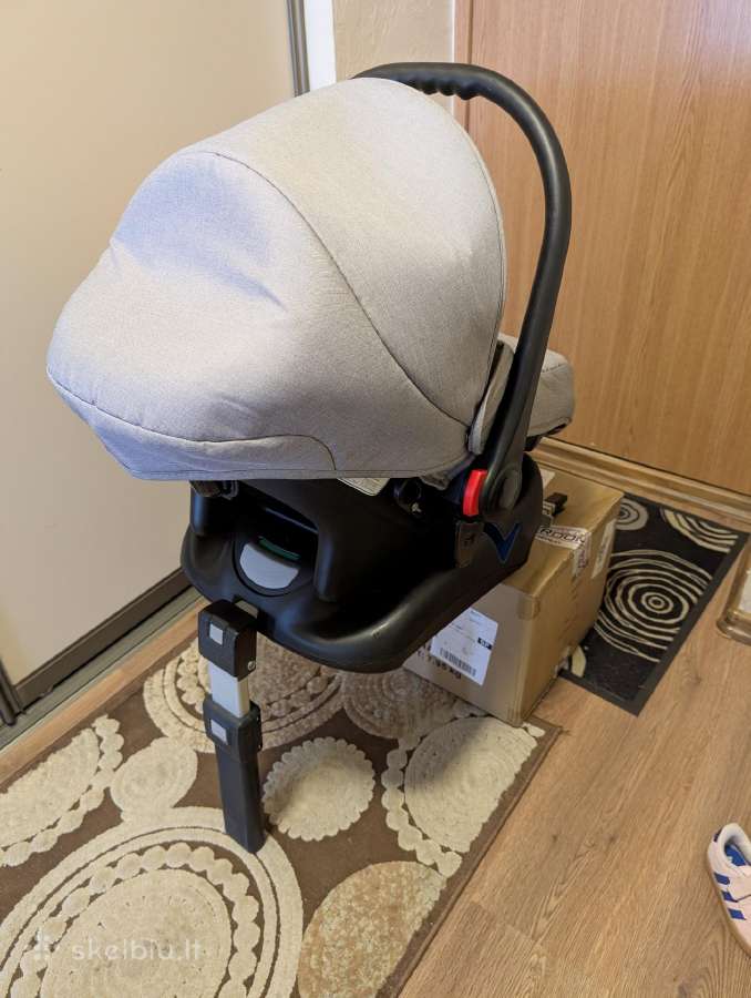 Mili Way 3in1 vežimėlio komplektas su Carlo Isofix - nuotraukos Nr. 17