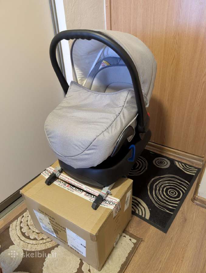 Mili Way 3in1 vežimėlio komplektas su Carlo Isofix - nuotraukos Nr. 18