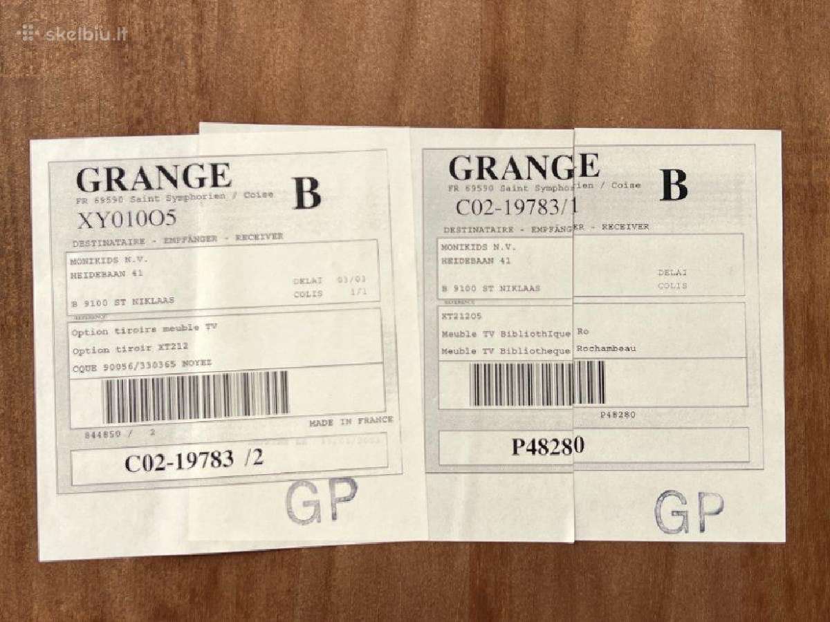 "Grange" TV komoda su durimis transformeriais - nuotraukos Nr. 13