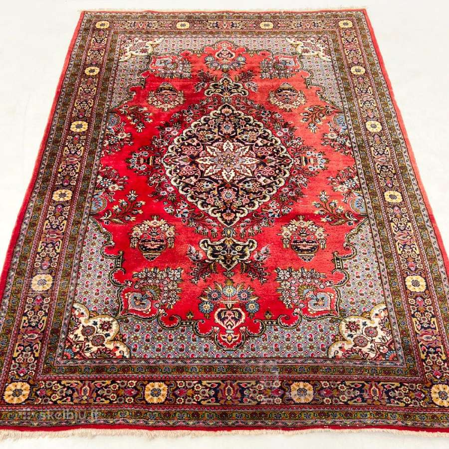 Vilnonis, rankų darbo kilimas "Tabriz" - nuotraukos Nr. 2