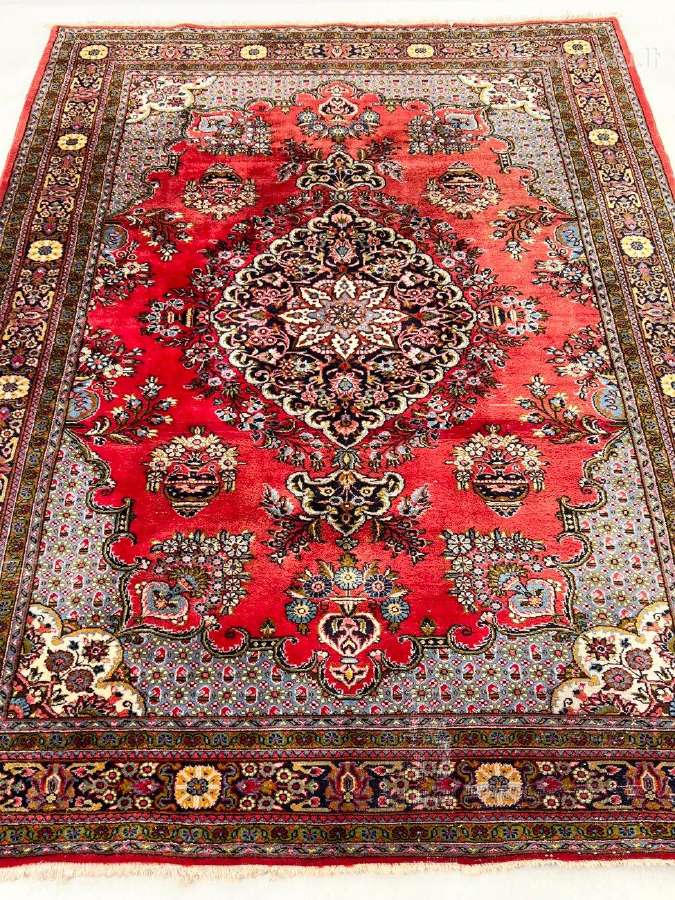 Vilnonis, rankų darbo kilimas "Tabriz" - nuotraukos Nr. 3