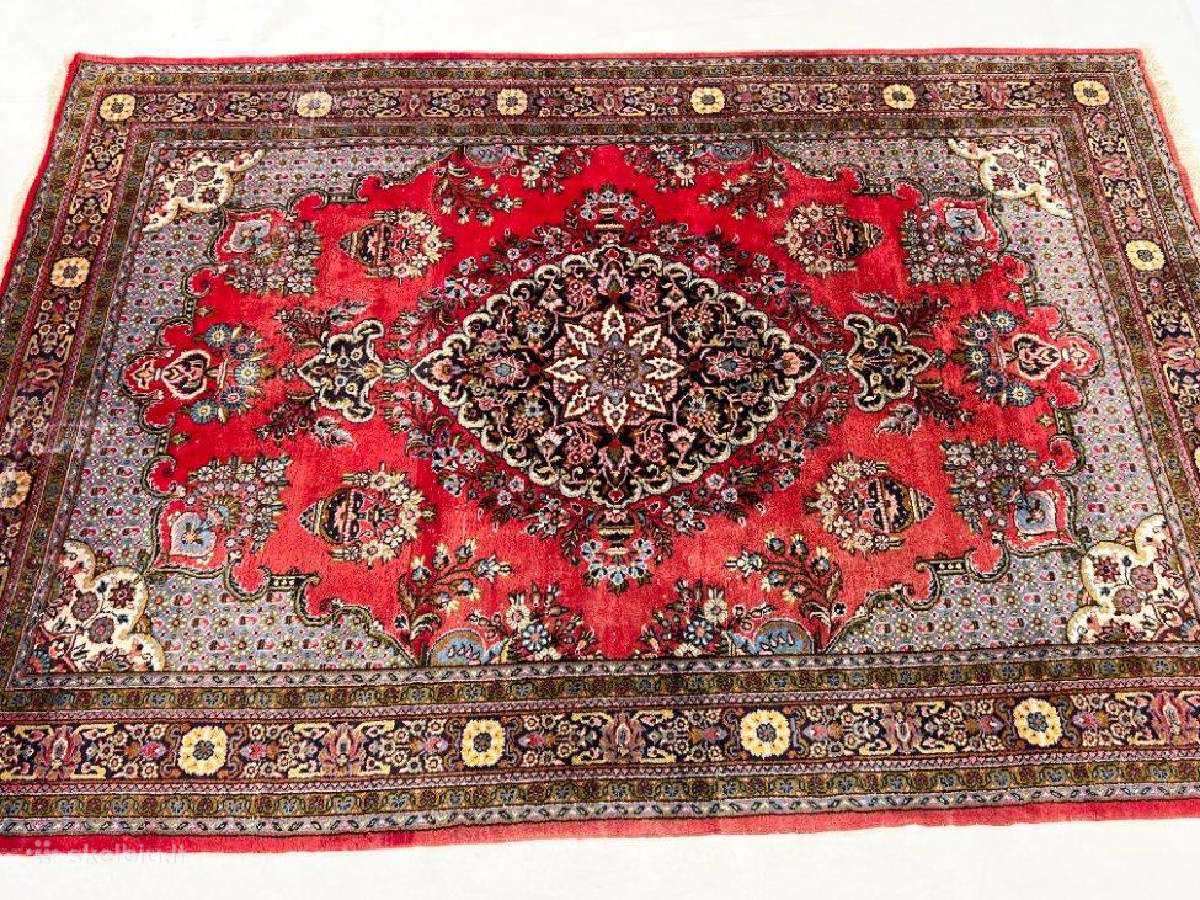 Vilnonis, rankų darbo kilimas "Tabriz" - nuotraukos Nr. 5