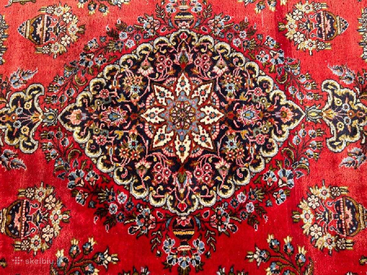 Vilnonis, rankų darbo kilimas "Tabriz" - nuotraukos Nr. 6