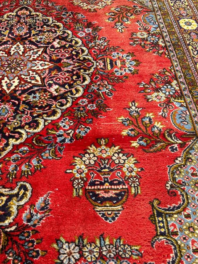 Vilnonis, rankų darbo kilimas "Tabriz" - nuotraukos Nr. 10