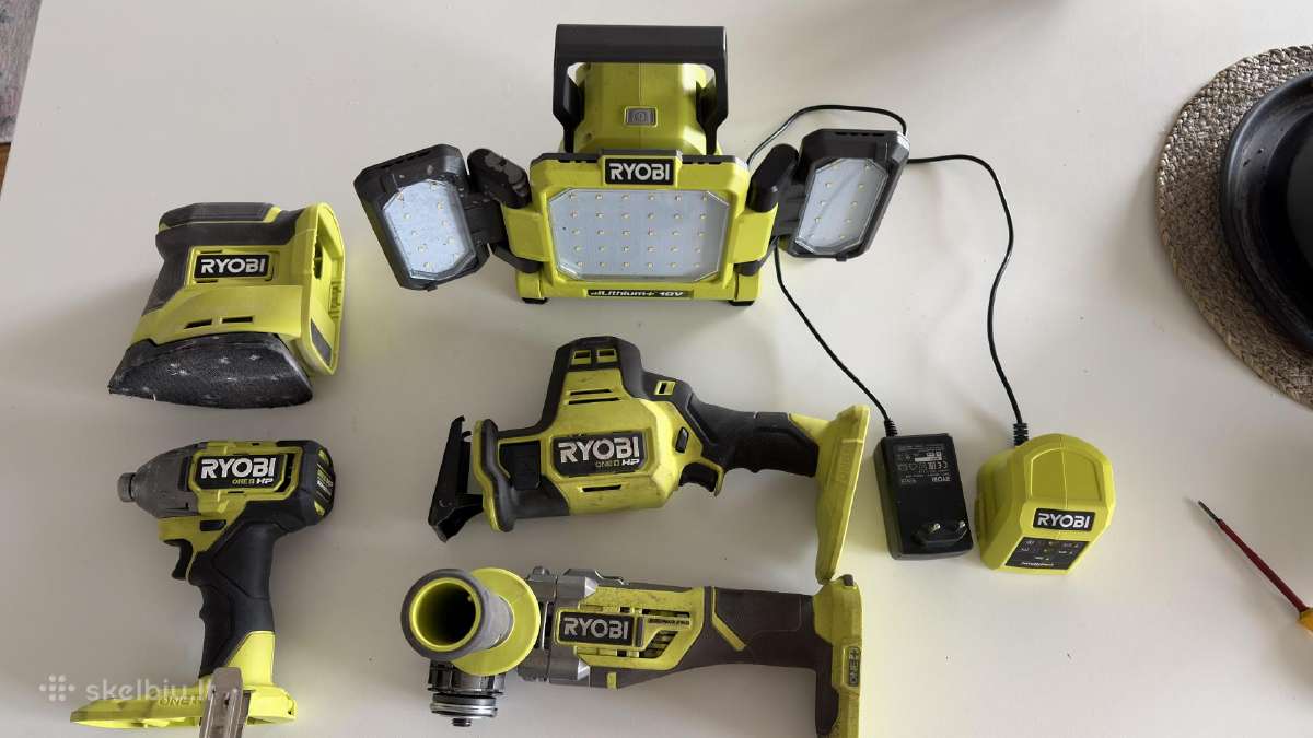 Ryobi įrankiai