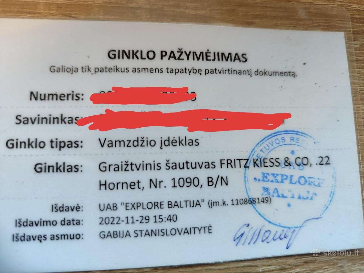 Kombinuotas šautuvas Brno . - nuotraukos Nr. 12