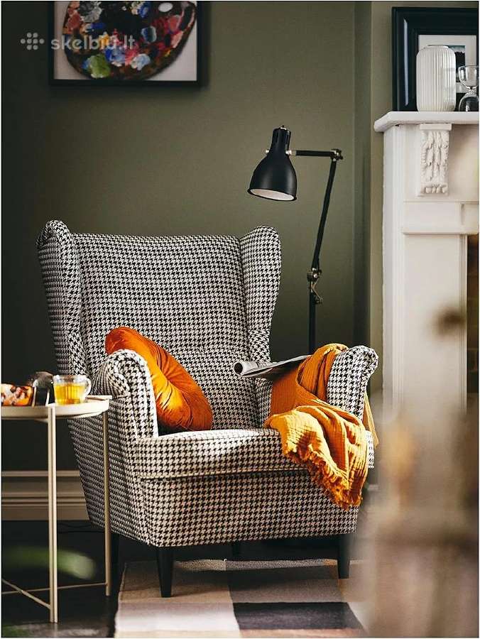 Ikea Strandmon prabangus poilsio fotelis - nuotraukos Nr. 6