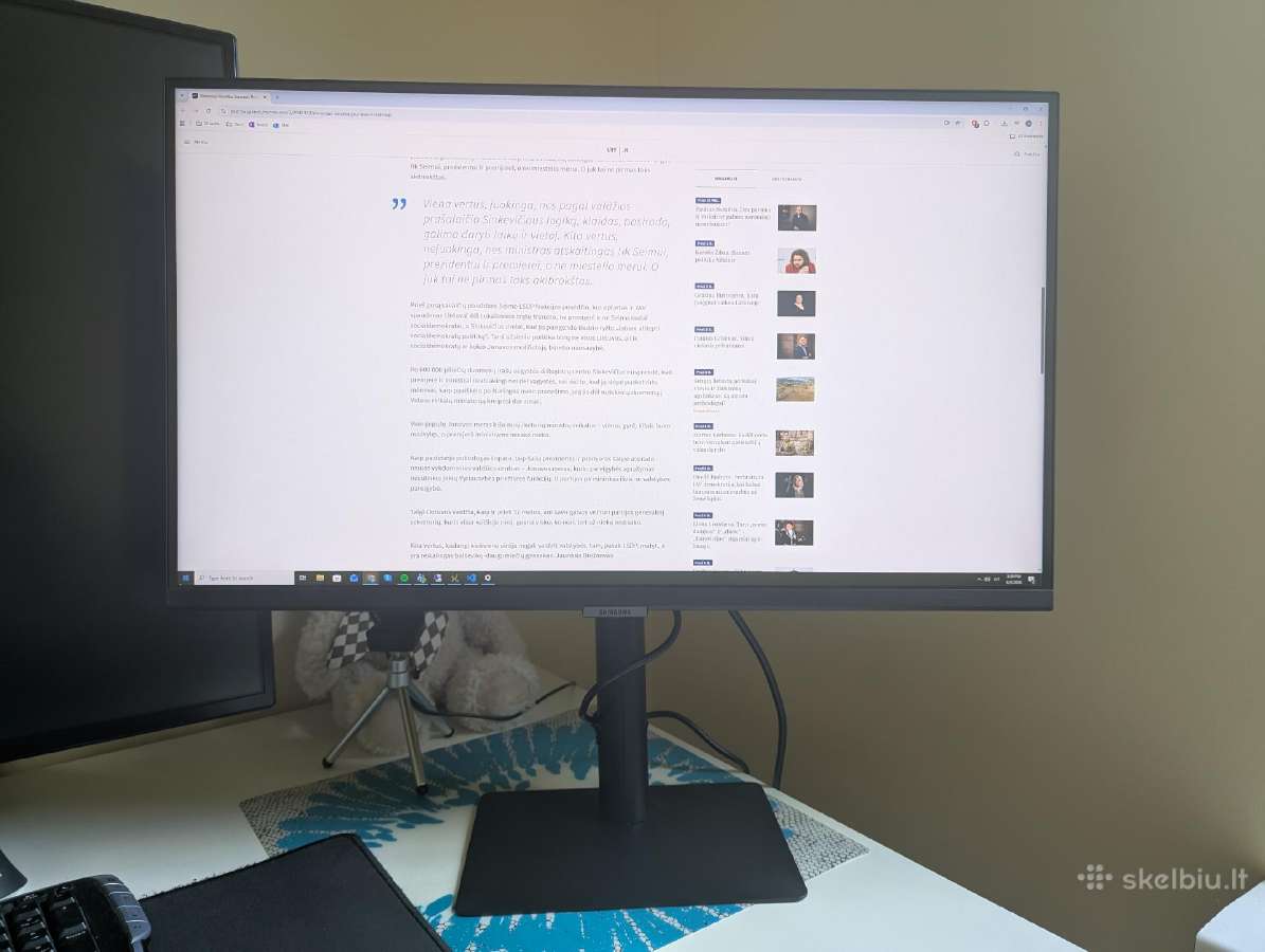 Samsung 27 Qhd S27a600nwn - nuotraukos Nr. 3