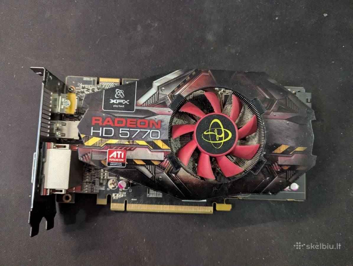 Vaizdo plokštė Hd5770