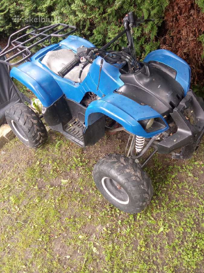 110 cc Keturratis dalimis.