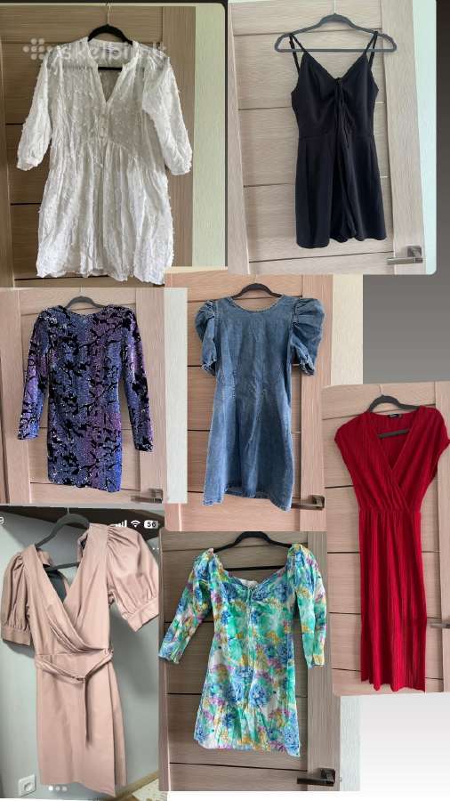 Suknelės (Urmas XS-s) dydis 15€ už Visas!