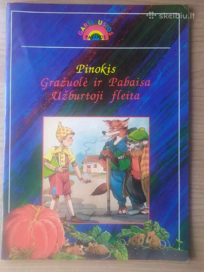 "Pinokis. Gražuolė ir pabaisa. Užburtoji fleita"