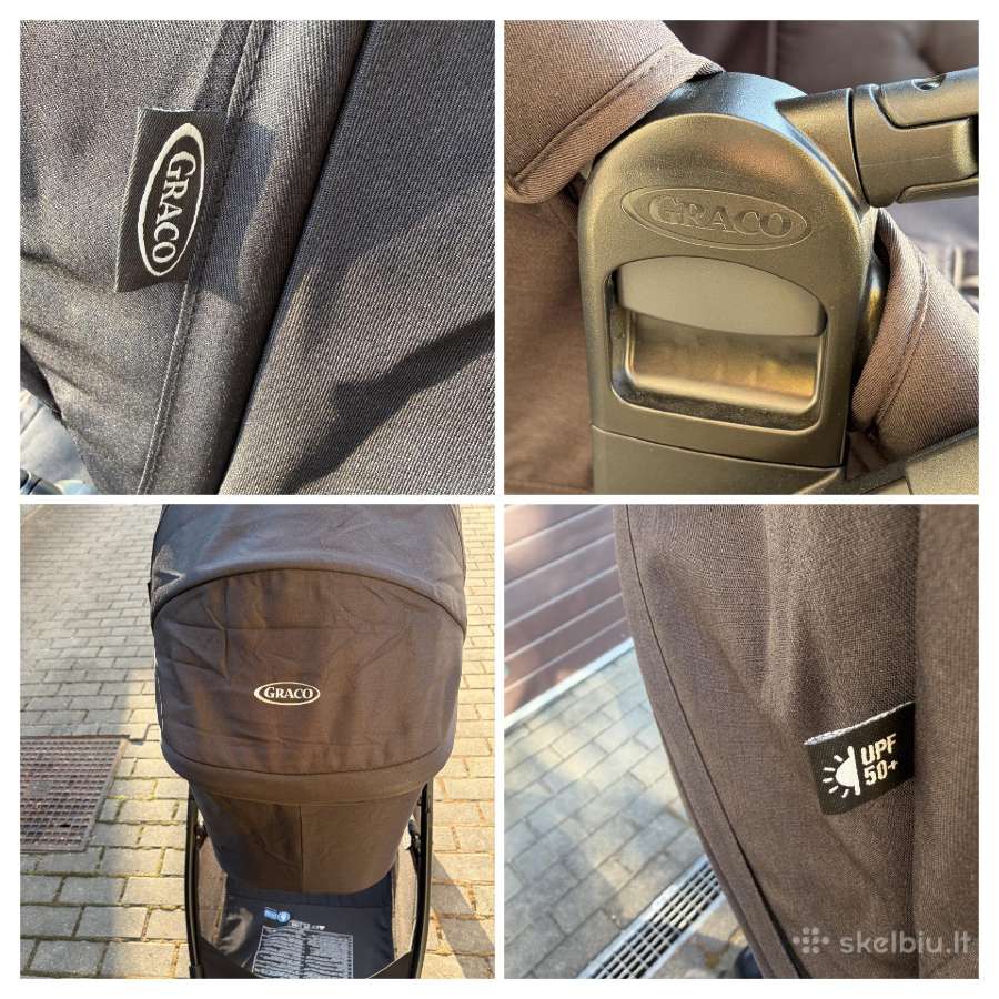 Graco vežimėlis 3 in 1 Near2me Dlx Trio - nuotraukos Nr. 10