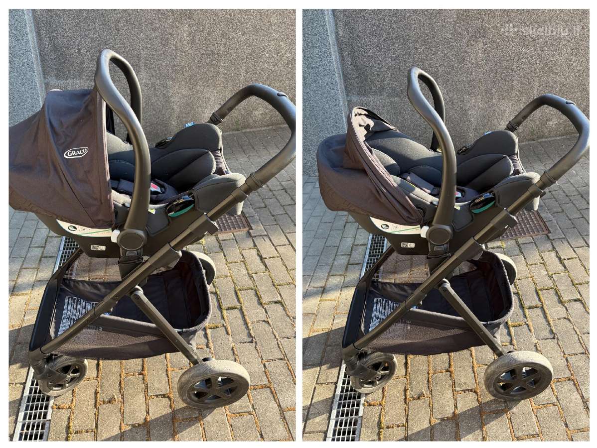 Graco vežimėlis 3 in 1 Near2me Dlx Trio - nuotraukos Nr. 11