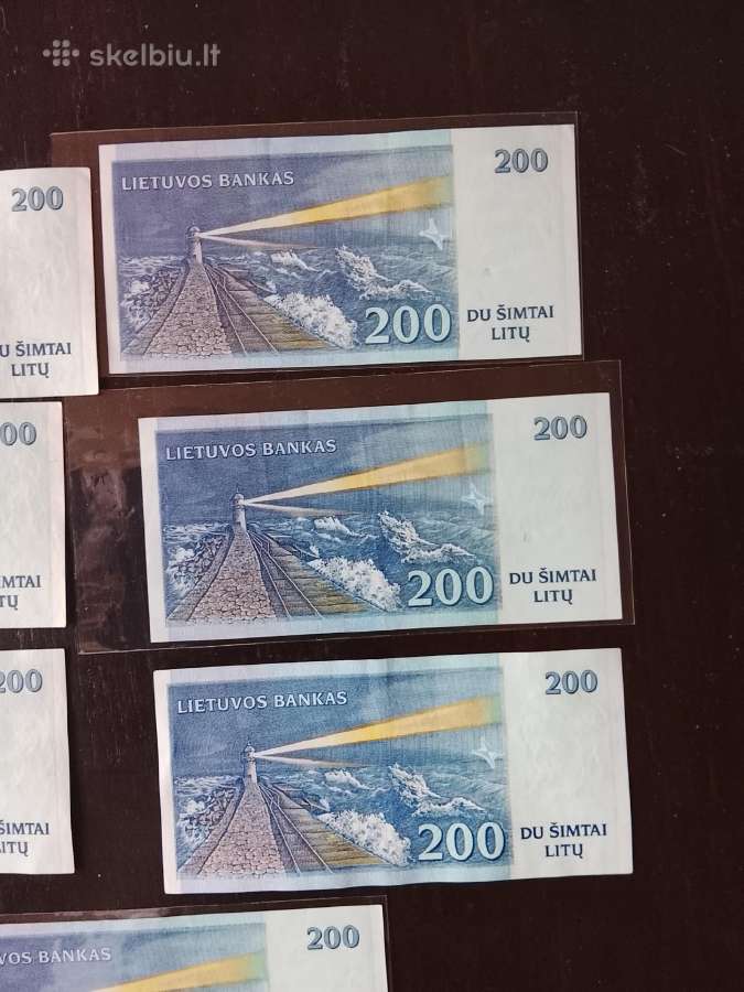 200 Litų 1997m.aunc. - nuotraukos Nr. 7
