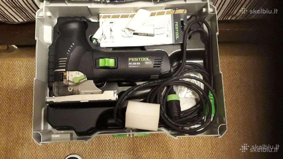 Naujas siaurapjūklis Festool Trion Ps 300 Eq