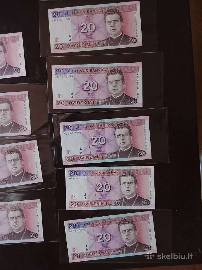 20 Litų 2001m. - nuotraukos Nr. 4